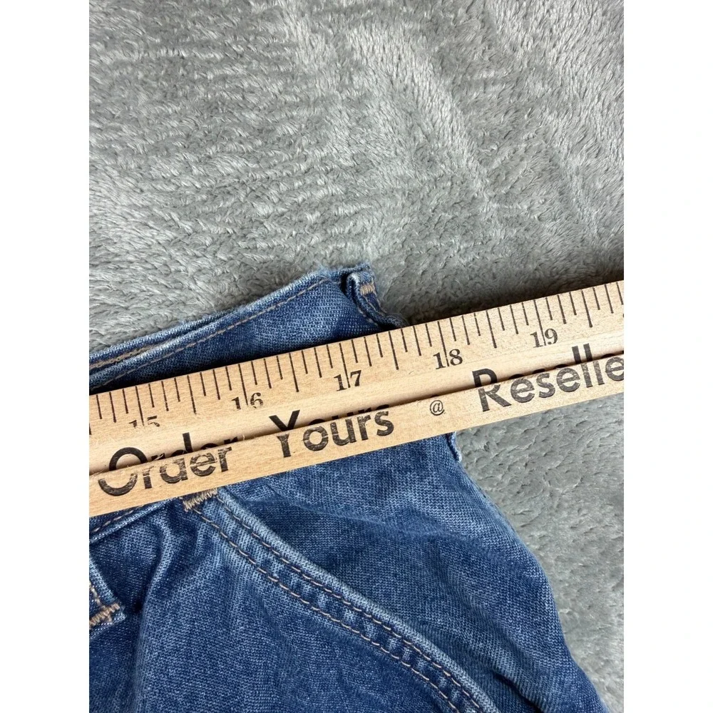 Carhartt FRB13 DNM‎ Flame Resistant FR Jeans 38x30 Original Fit Work Denim